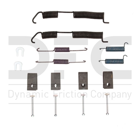 Dynamic Friction Co Drum Brake Hardware Kit, 370-80002 370-80002
